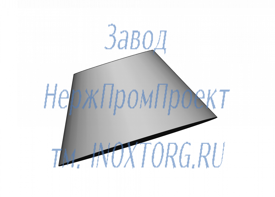 Усеченный конус из нержавеющей стали